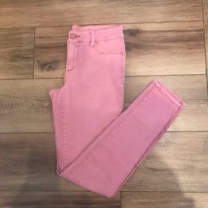 Pink midrise jegging